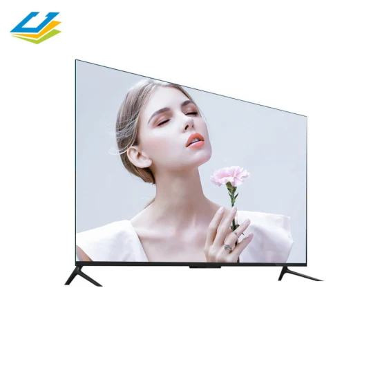 32 43 50 55 65 75 100 pouces 4K Smart TV pour écran verre trempé grand écran télévision voix intelligente Ultra mince TV plate
